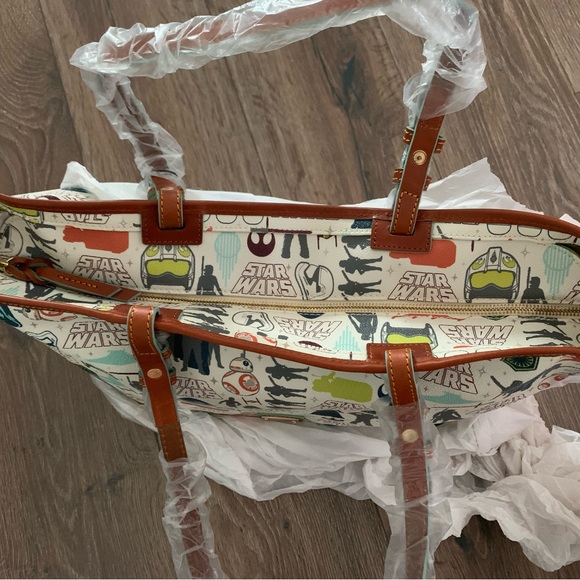 Disney Dooney and Bourke Star Wars Vii “The Force Awakens” Shopper - Picture 6 of 6